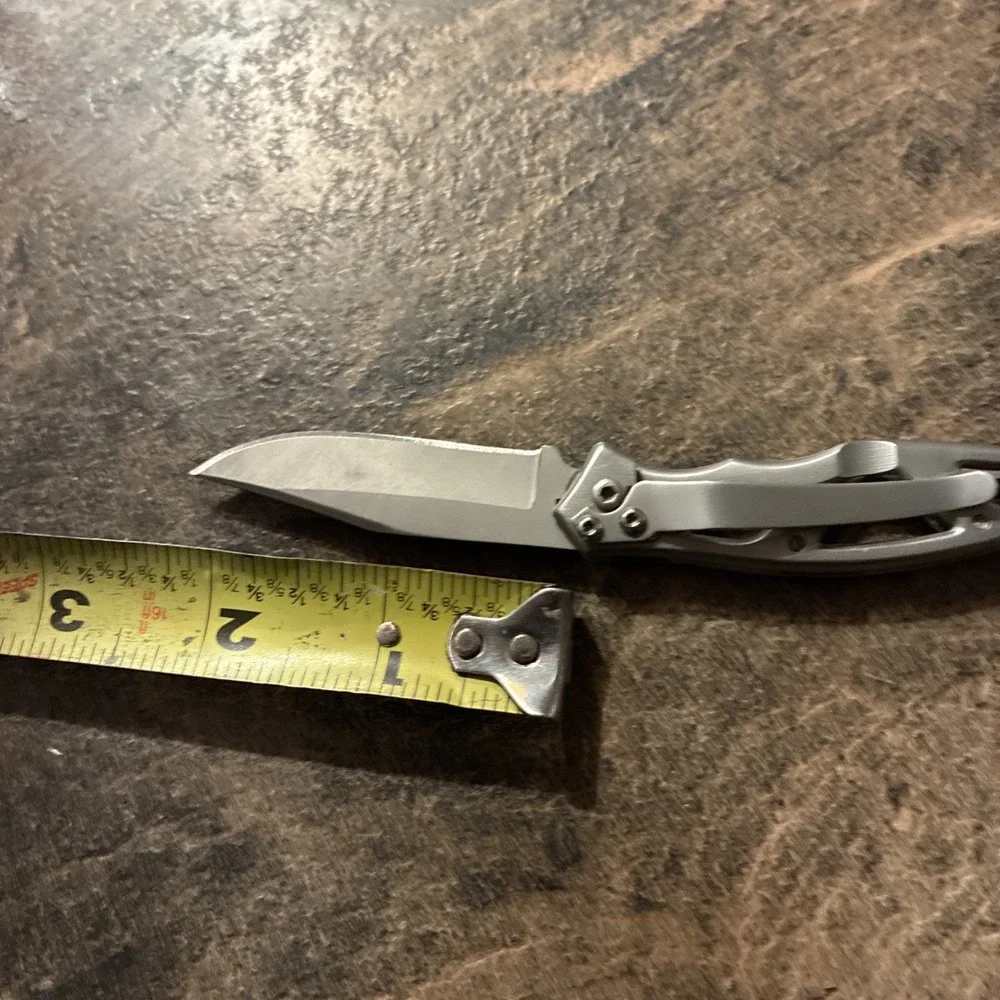 Gerber Mini Paraframe Folding Knife with Pocket Clip Great Condition